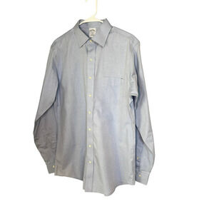 BROOKS Brothers 345 Men's Dress Shirt Collar Size 16 - 6/7